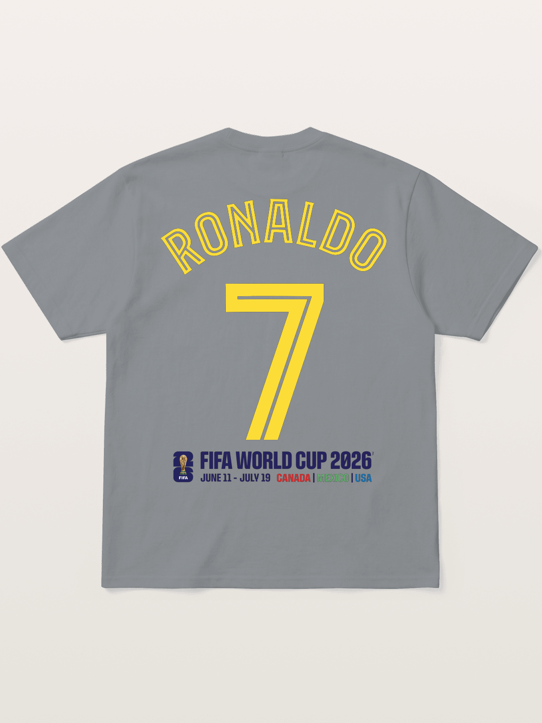 Ronaldo 7 World Cup 2026 Gildan T-shirt