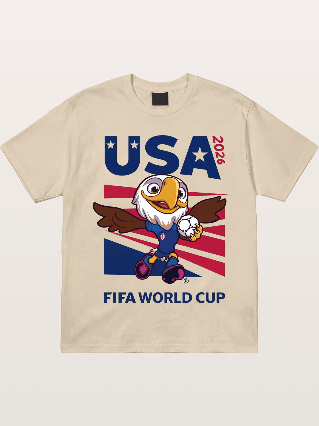 USA Eagle Mascot World Cup Gildan T-shirt
