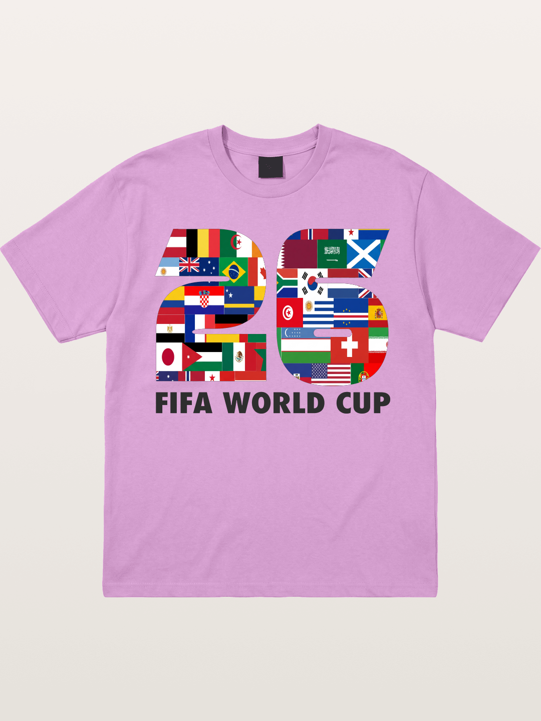 2026 World Cup Nations Flags Collage Gildan T-shirt