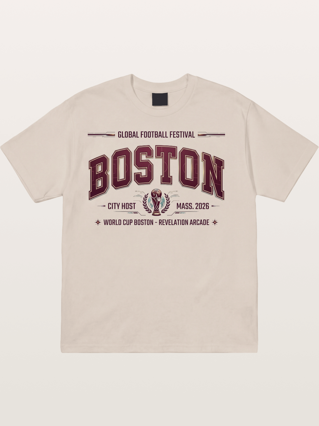 Boston 2026 World Cup Host Cotton T-shirt