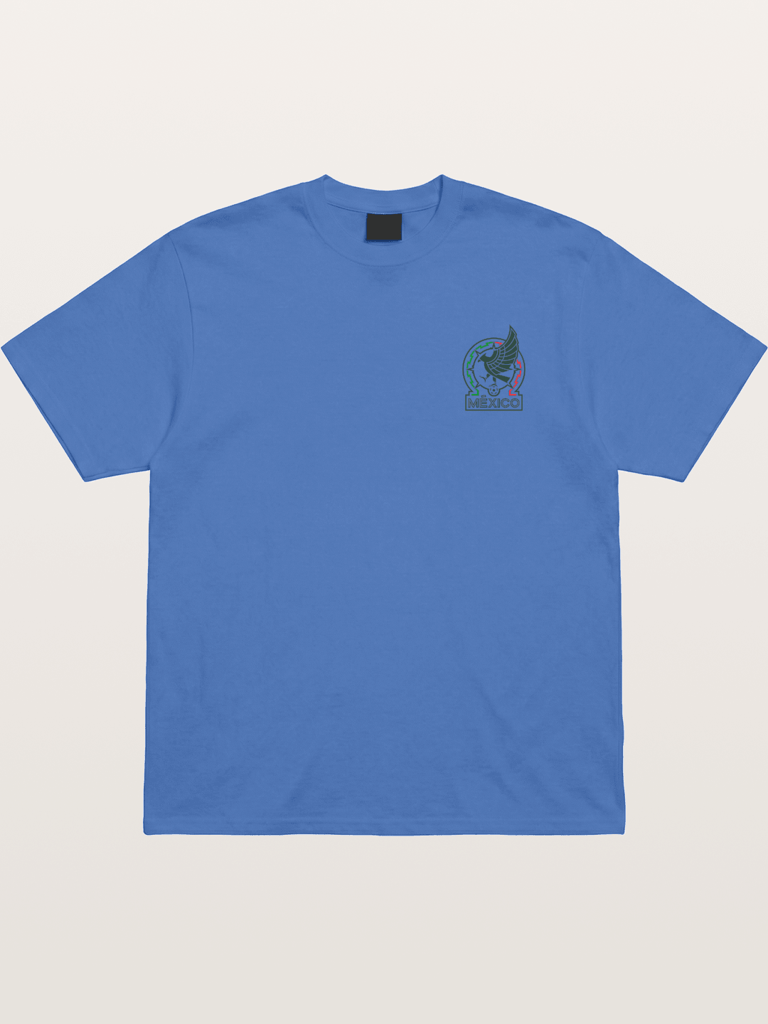 Mexico Football Eagle Crest Gildan T-shirt