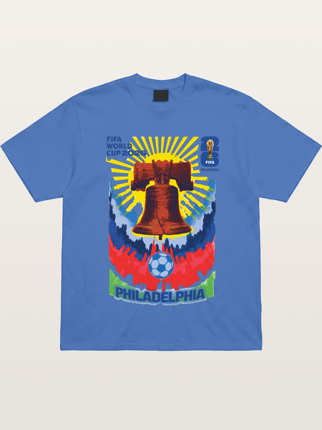 Philadelphia WC 2026 Liberty Bell Gildan T-shirt