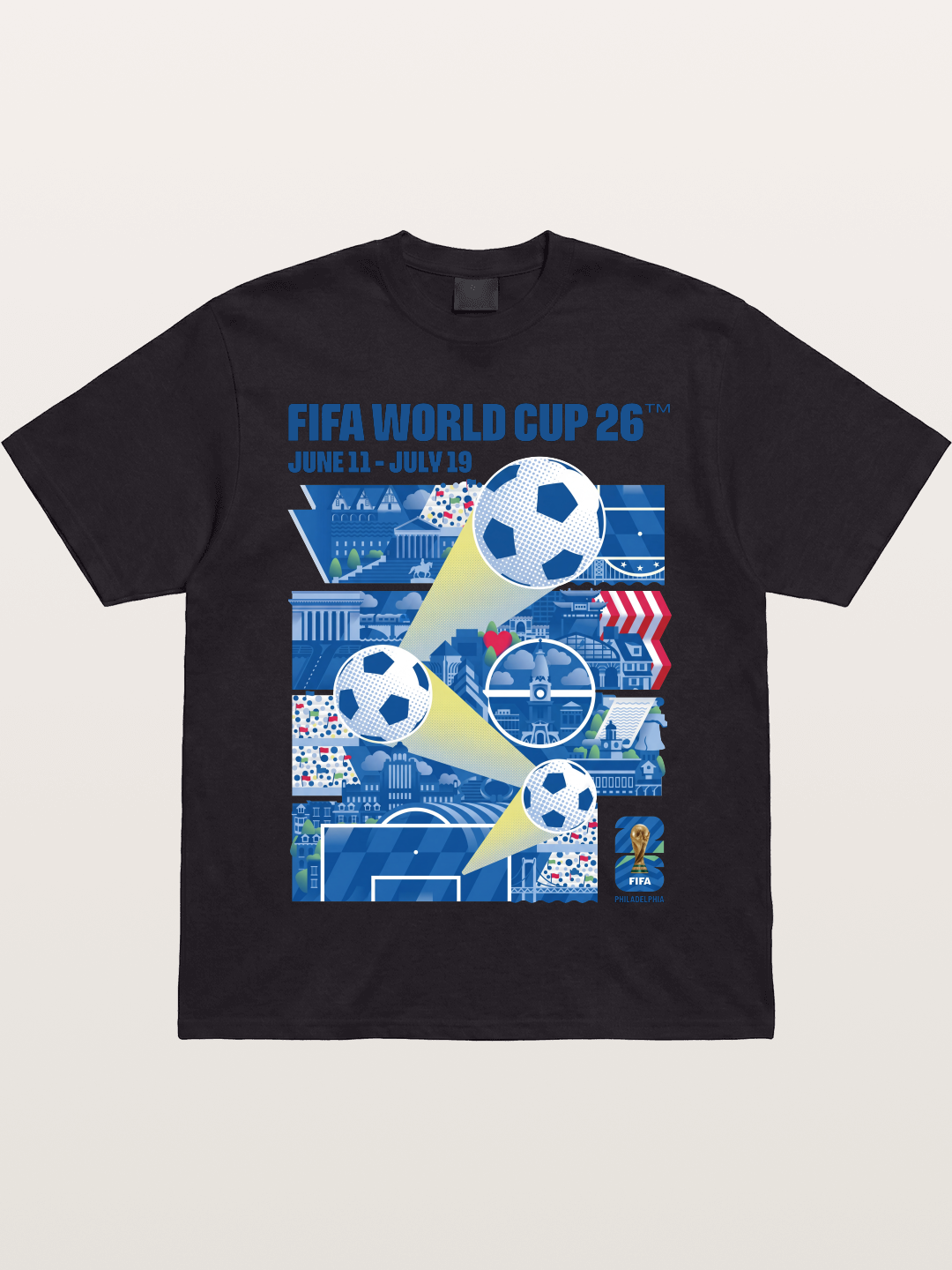 2026 WC Schedule & Landmarks Gildan T-shirt
