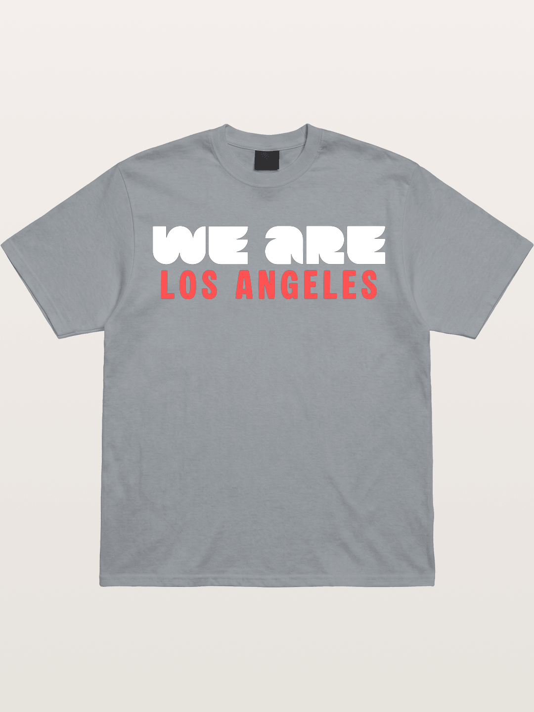 Los Angeles Red-Blue Typo Gildan T-shirt