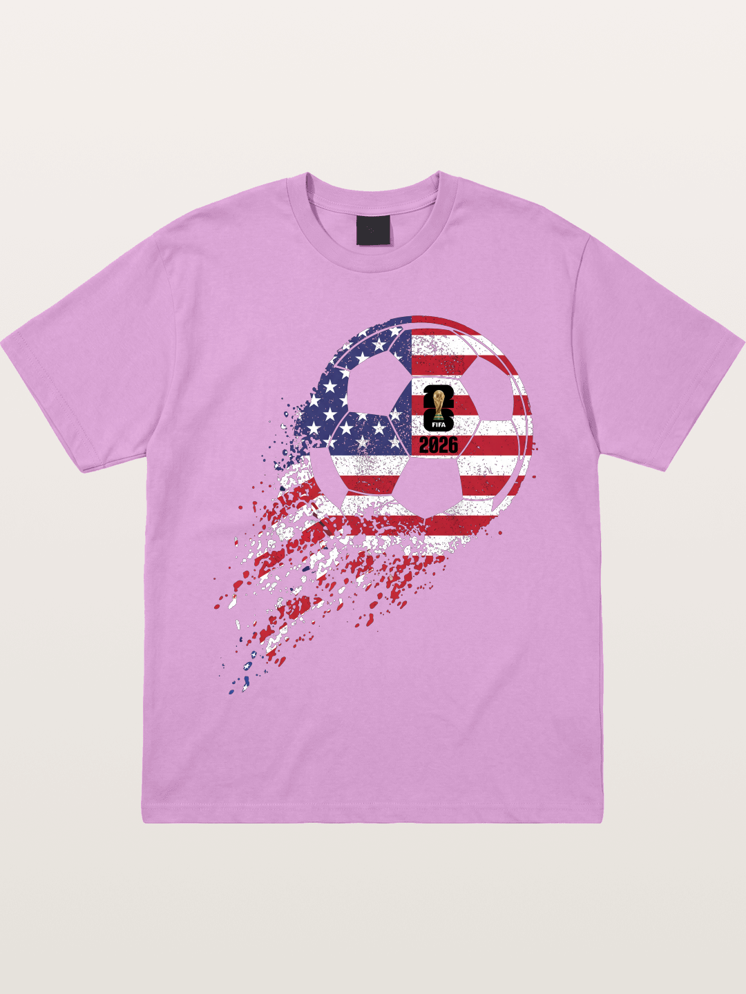 American Flag WC 2026 Ball Gildan T-shirt