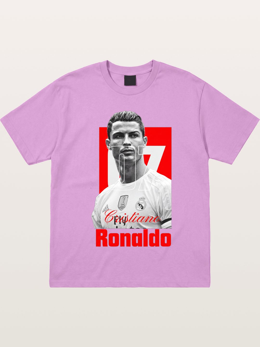 Ronaldo Real Madrid Number 7 Gildan T-shirt