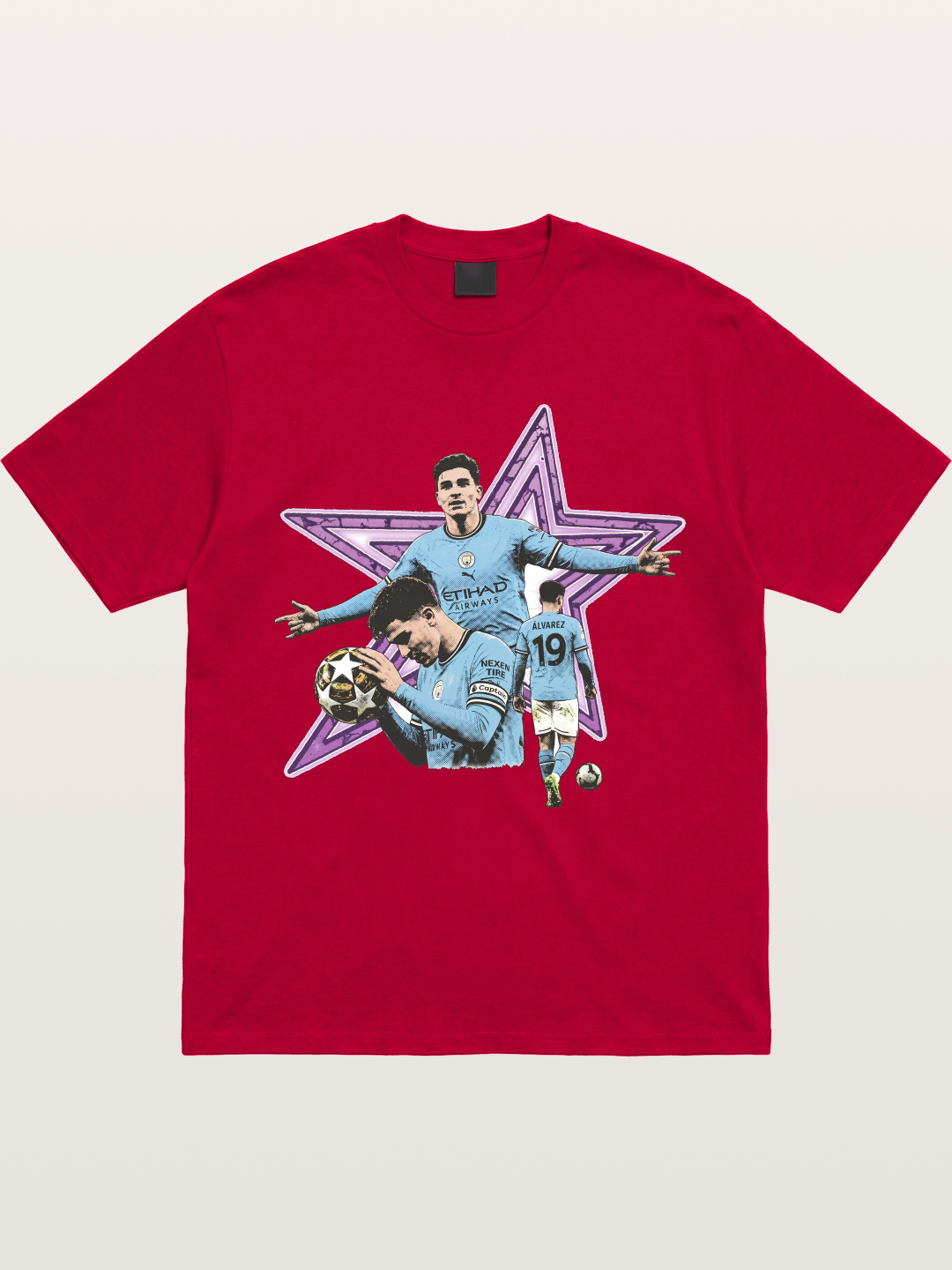Manchester City Star Collage Gildan T-shirt