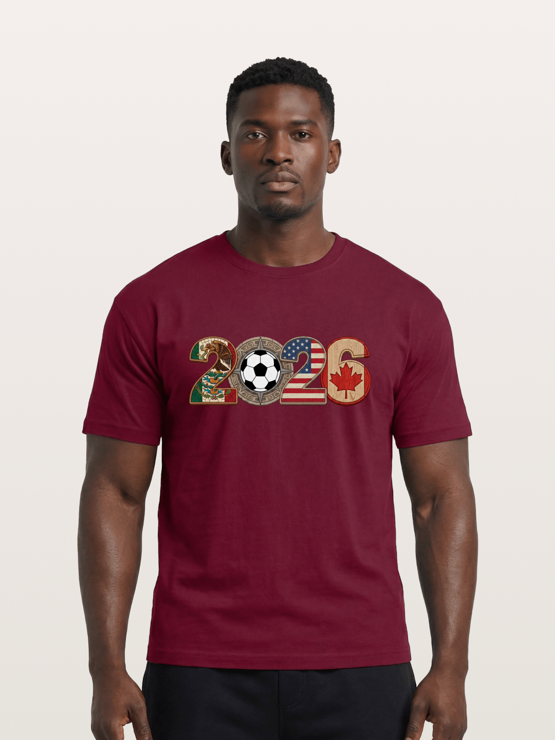 2026 WC Tribal Flag Design Gildan T-shirt