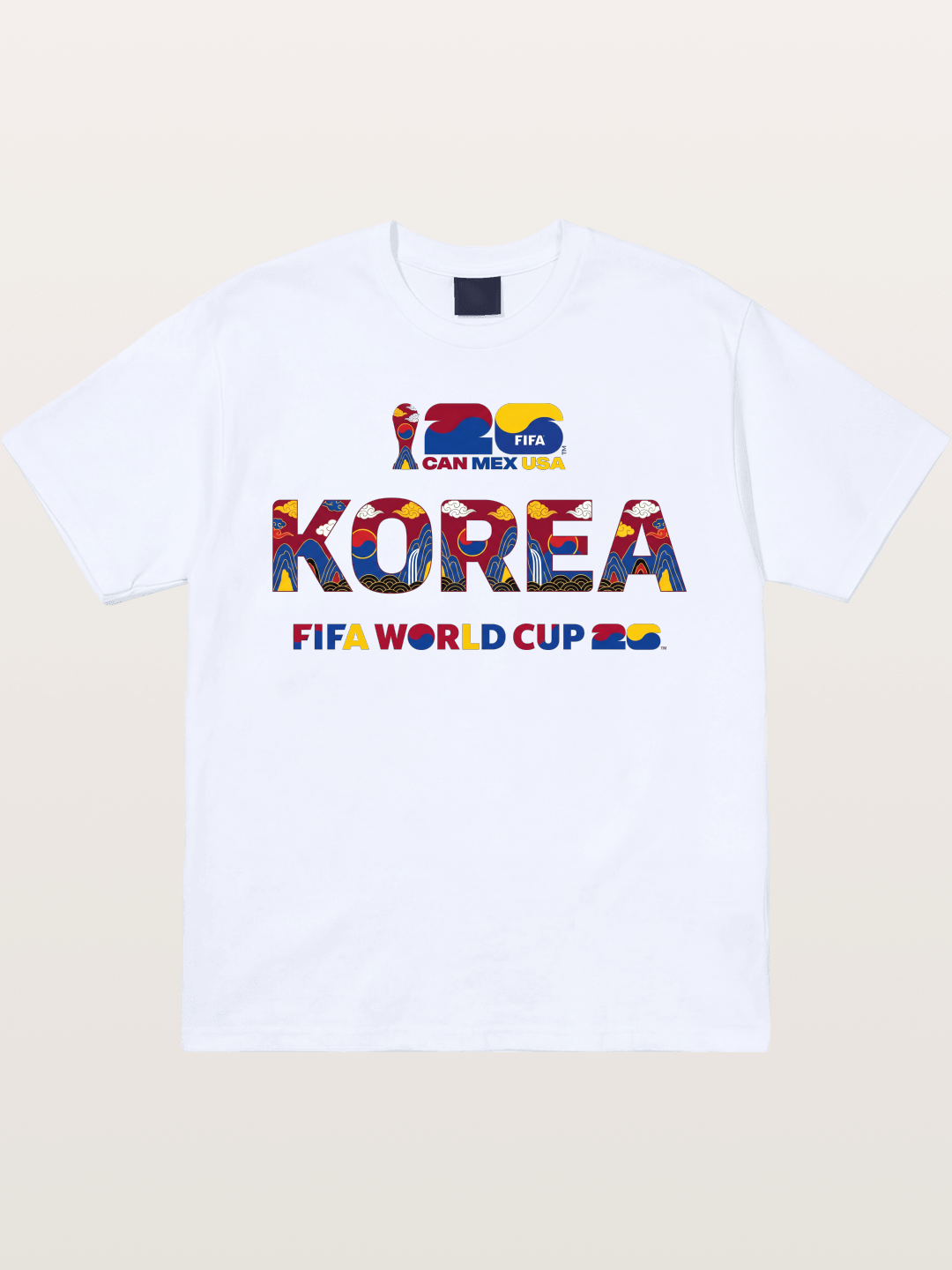 Korea 2026 Folk Ornament Design Gildan T-shirt