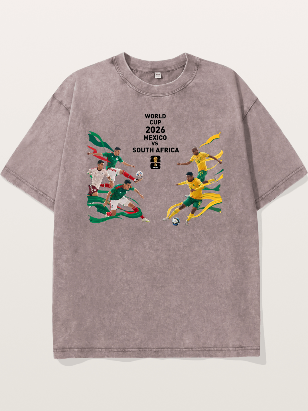 2026 Mexico vs South Africa Washed T-shirt
