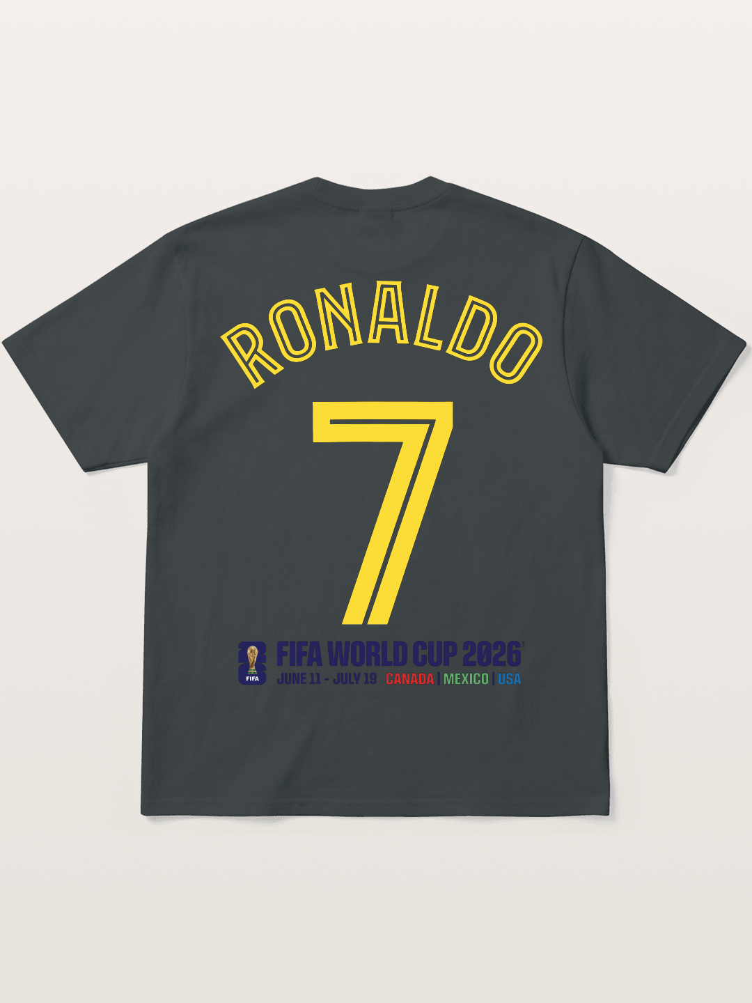 Ronaldo 7 World Cup 2026 Soft-Stay T-shirt