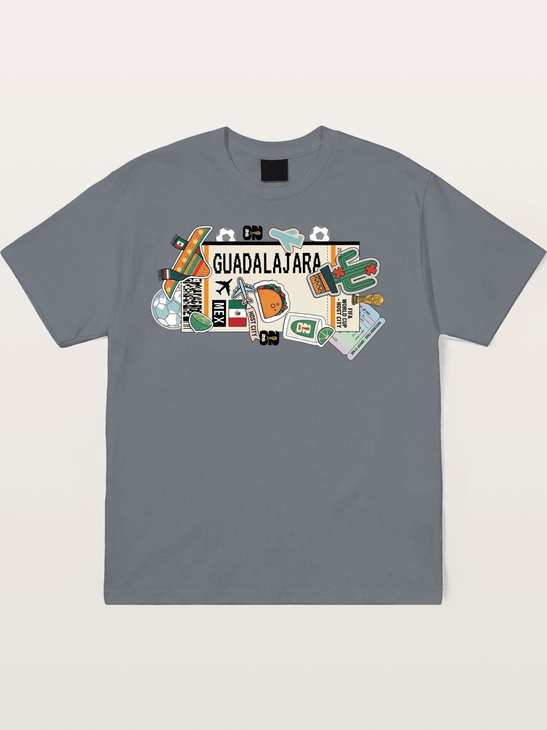 Guadalajara Mexican Culture Art Cotton T-shirt
