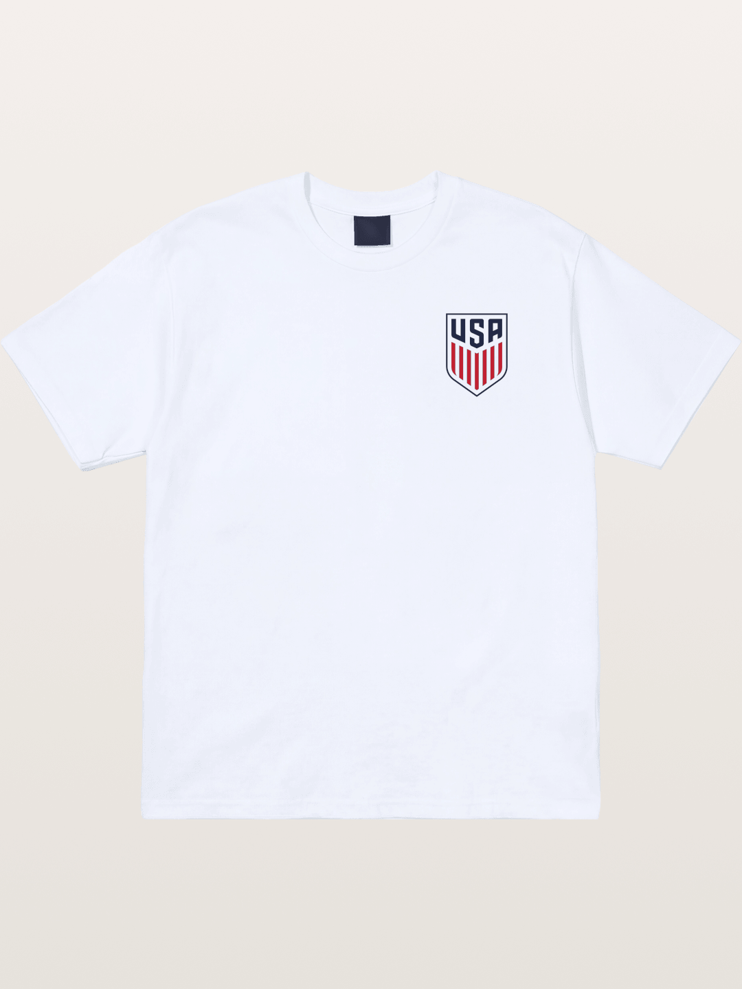 USA Soccer Stars Stripes Crest Gildan T-shirt