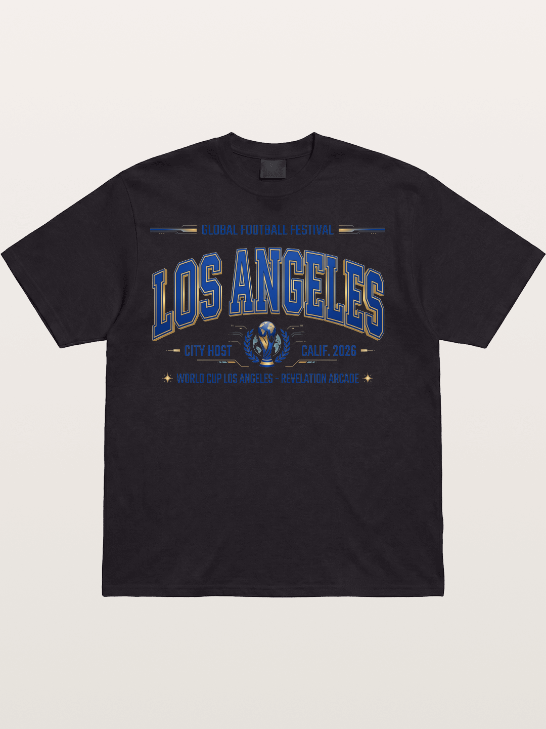 Los Angeles 2026 WC Badge Cotton T-shirt