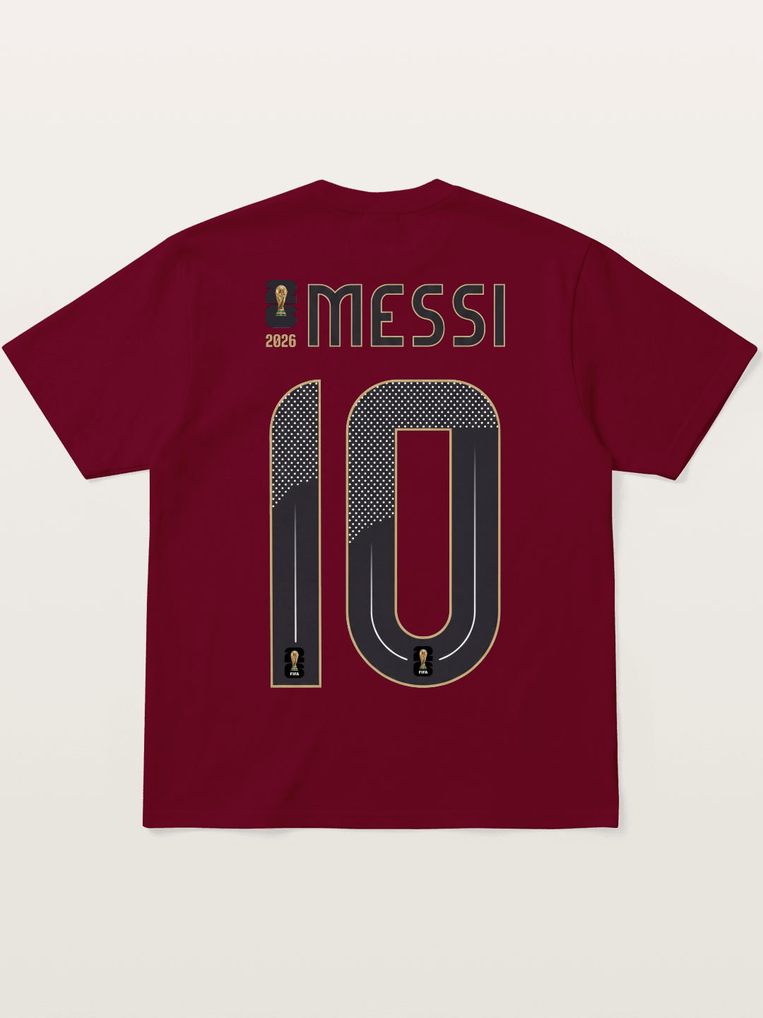 Argentina 10 Messi 2026 WC Gildan T-shirt