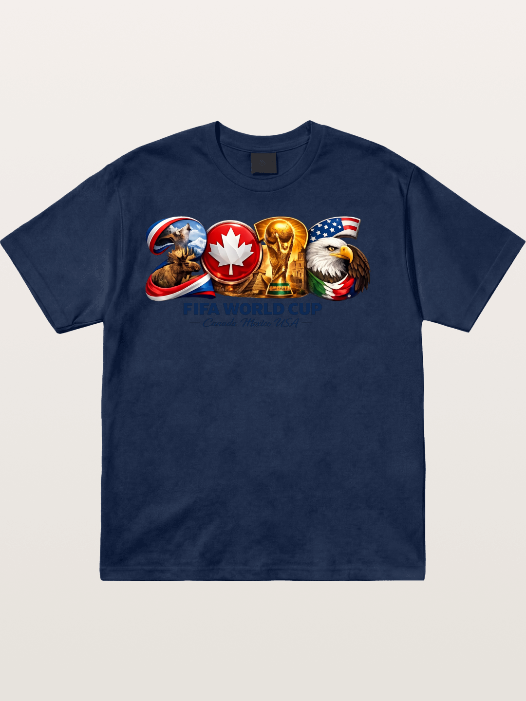 2026 FIFA World Cup Host Nations Cotton T-shirt