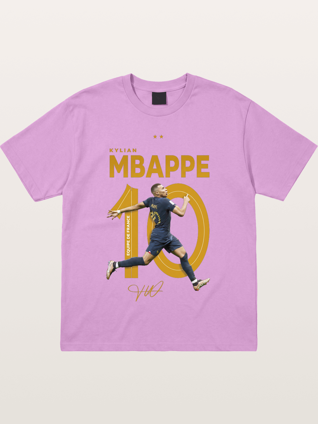 Mbappe France Number 10 Art Gildan T-shirt