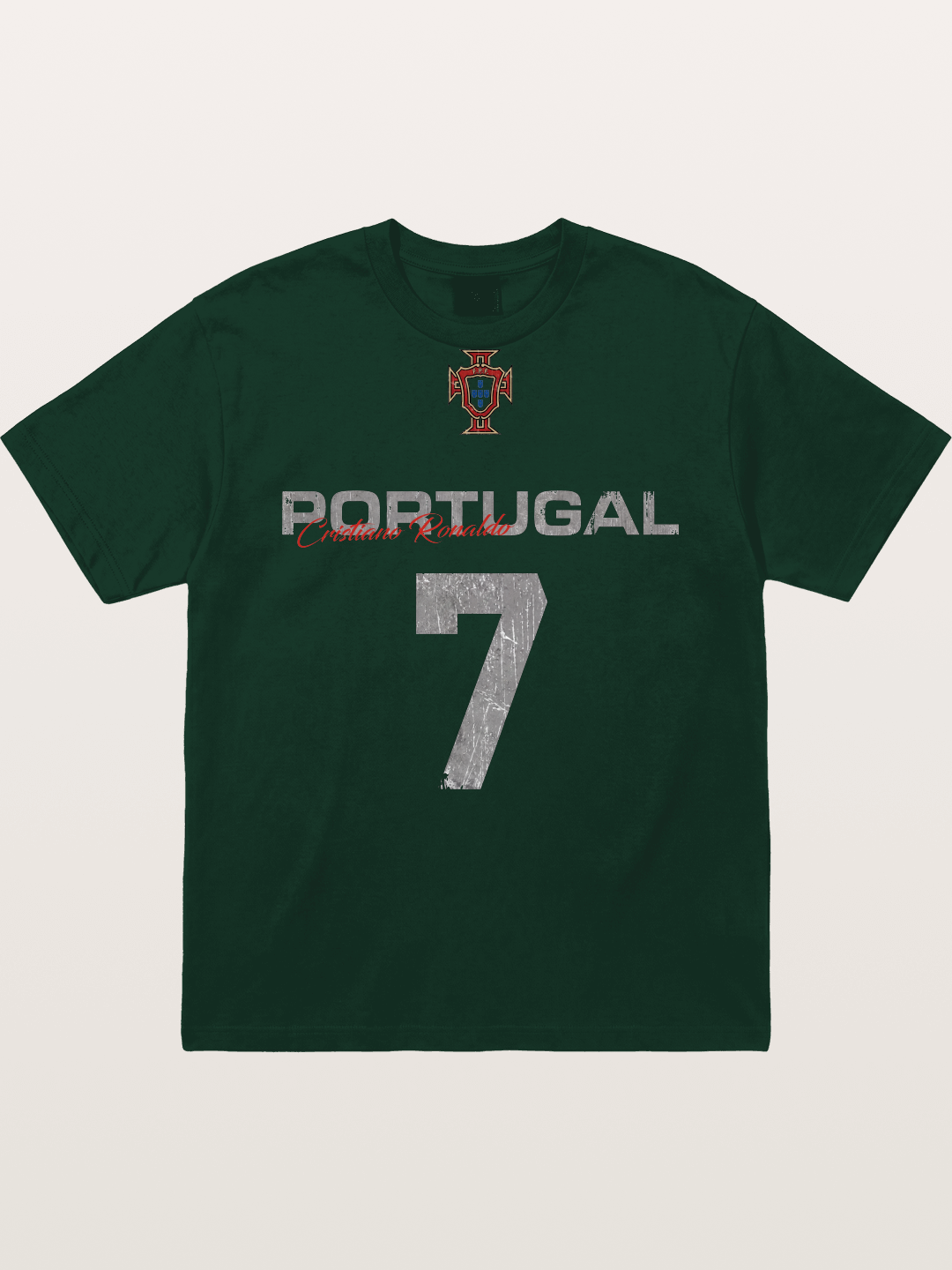 Portugal Ronaldo 7 Jersey Gildan T-shirt