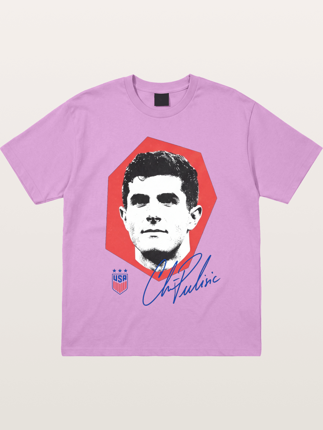 Christian Pulisic Octagon Signed Mark Gildan T-shirt