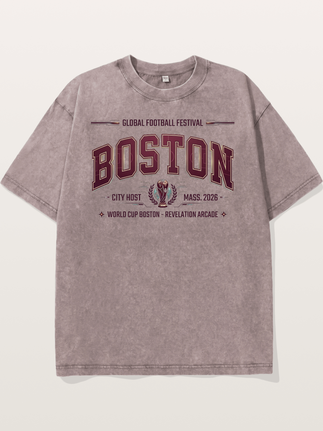 Boston 2026 World Cup Host Washed T-shirt