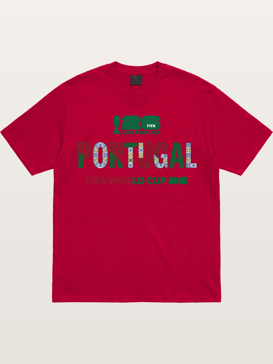 Portugal 2026 Pattern Art Gildan T-shirt