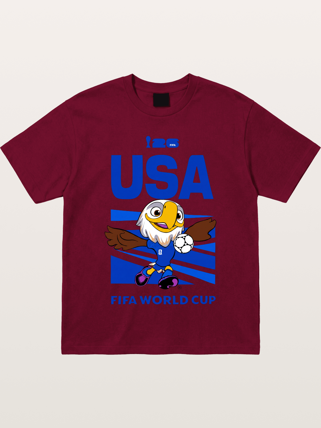 USA WC 2026 Eagle Mascot Design Gildan T-shirt