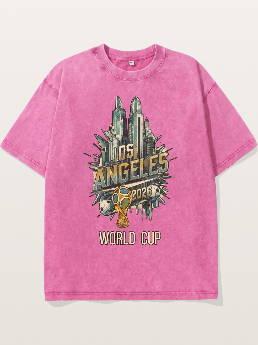 LA World Cup 2026 Emblem Washed T-shirt