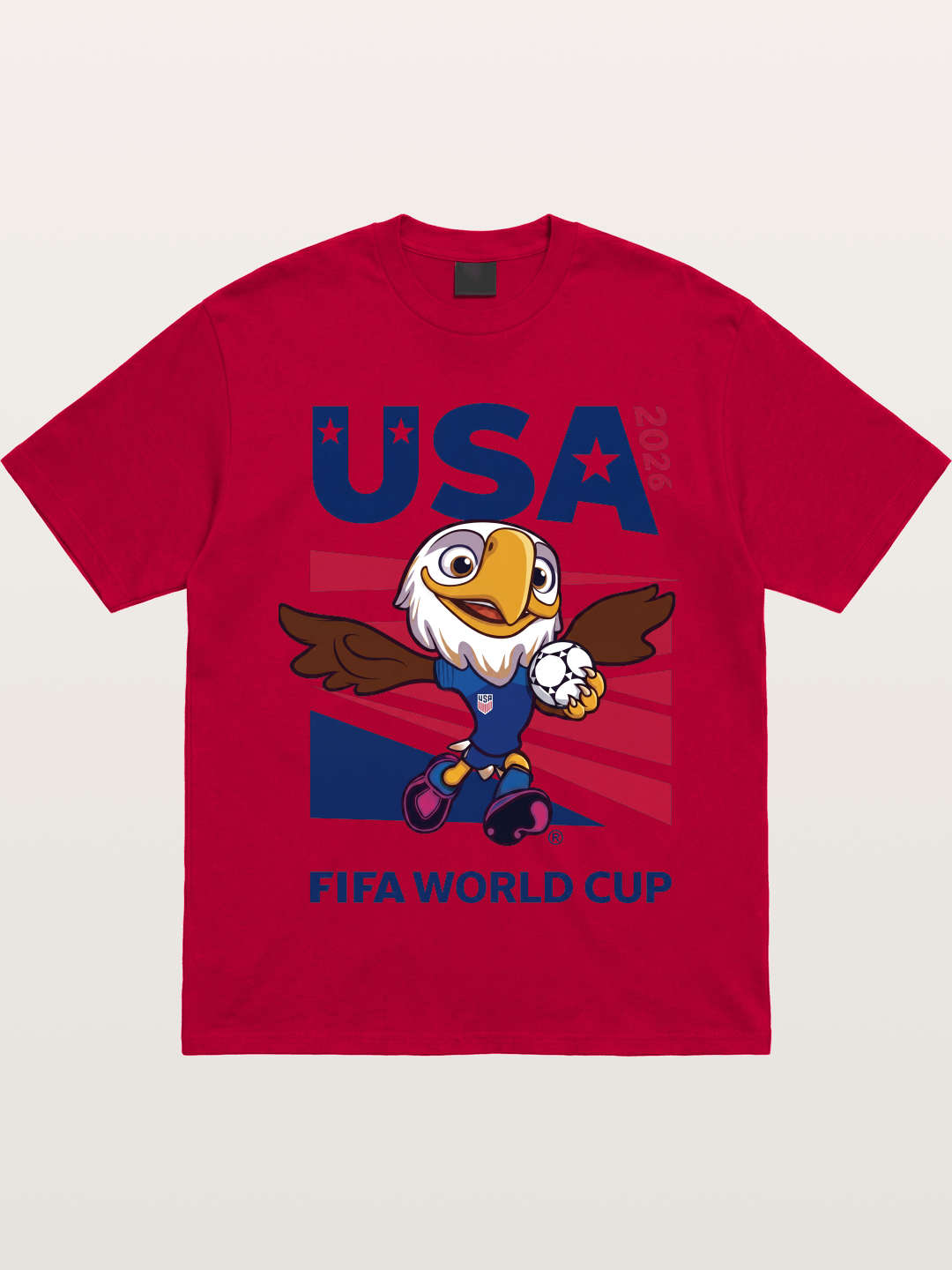 USA Eagle Mascot World Cup Gildan T-shirt
