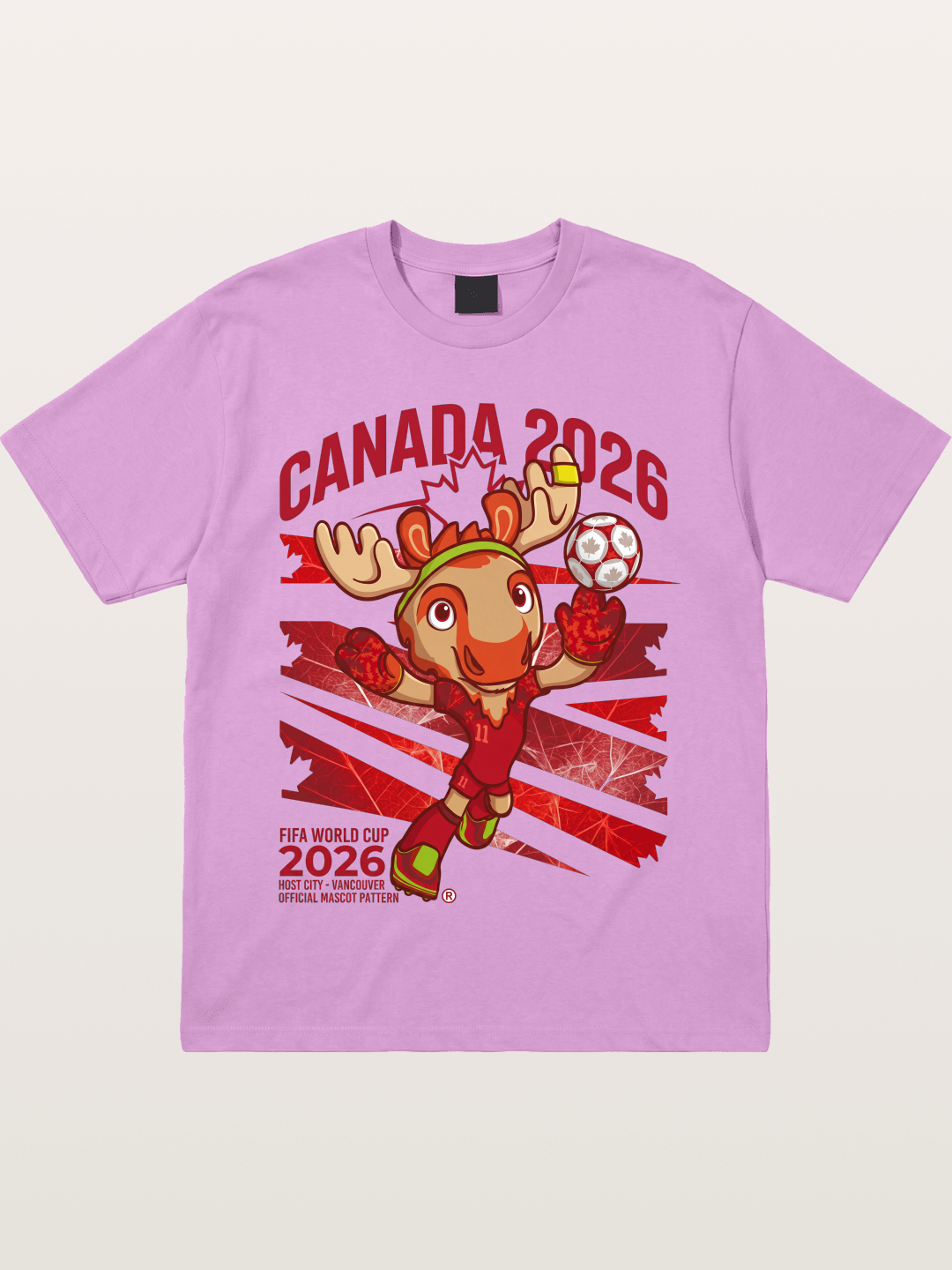 Canada 2026 Moose Mascot Gildan T-shirt