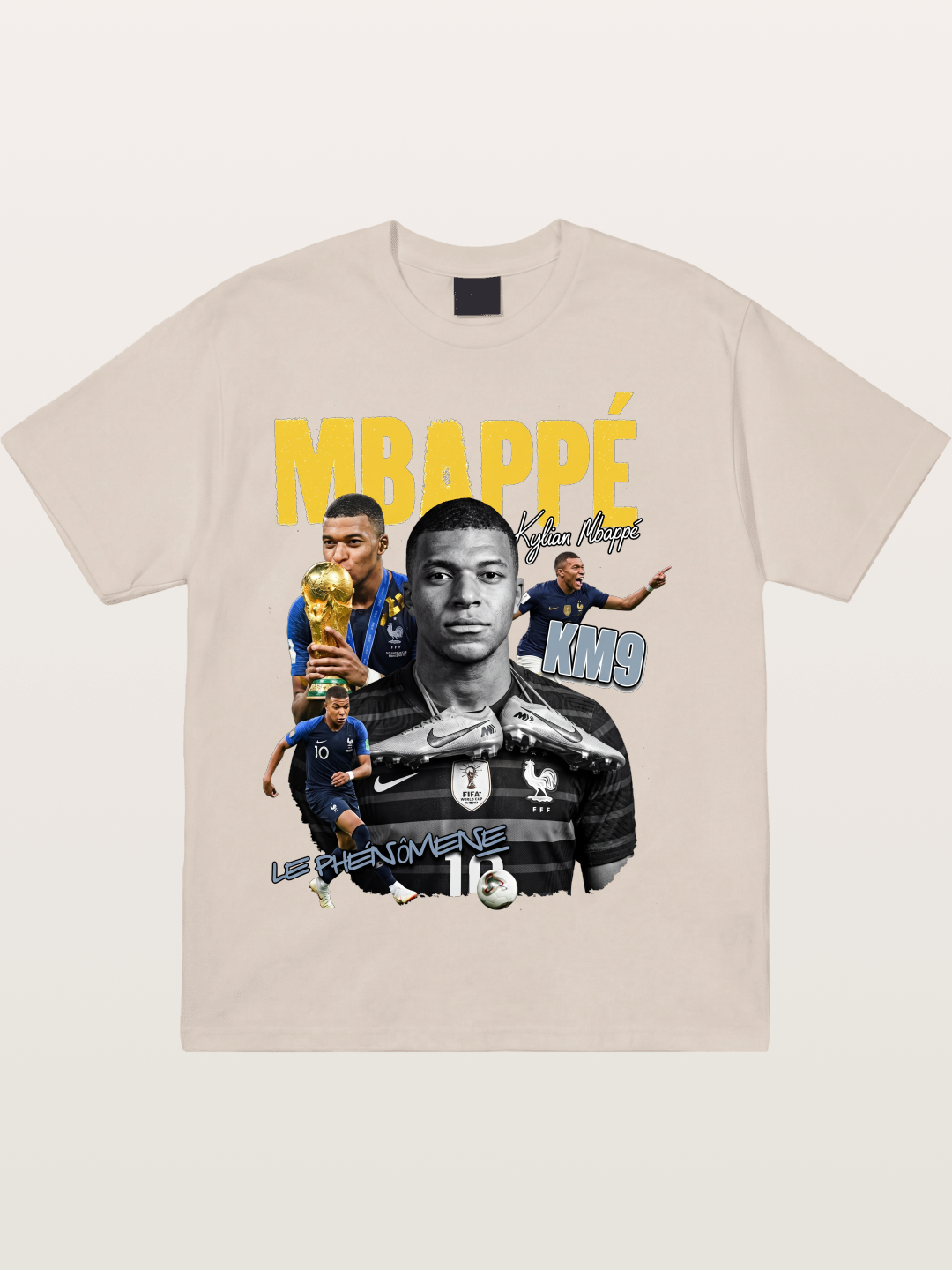 Kylian Mbappé KM9 Graphic Cotton T-shirt