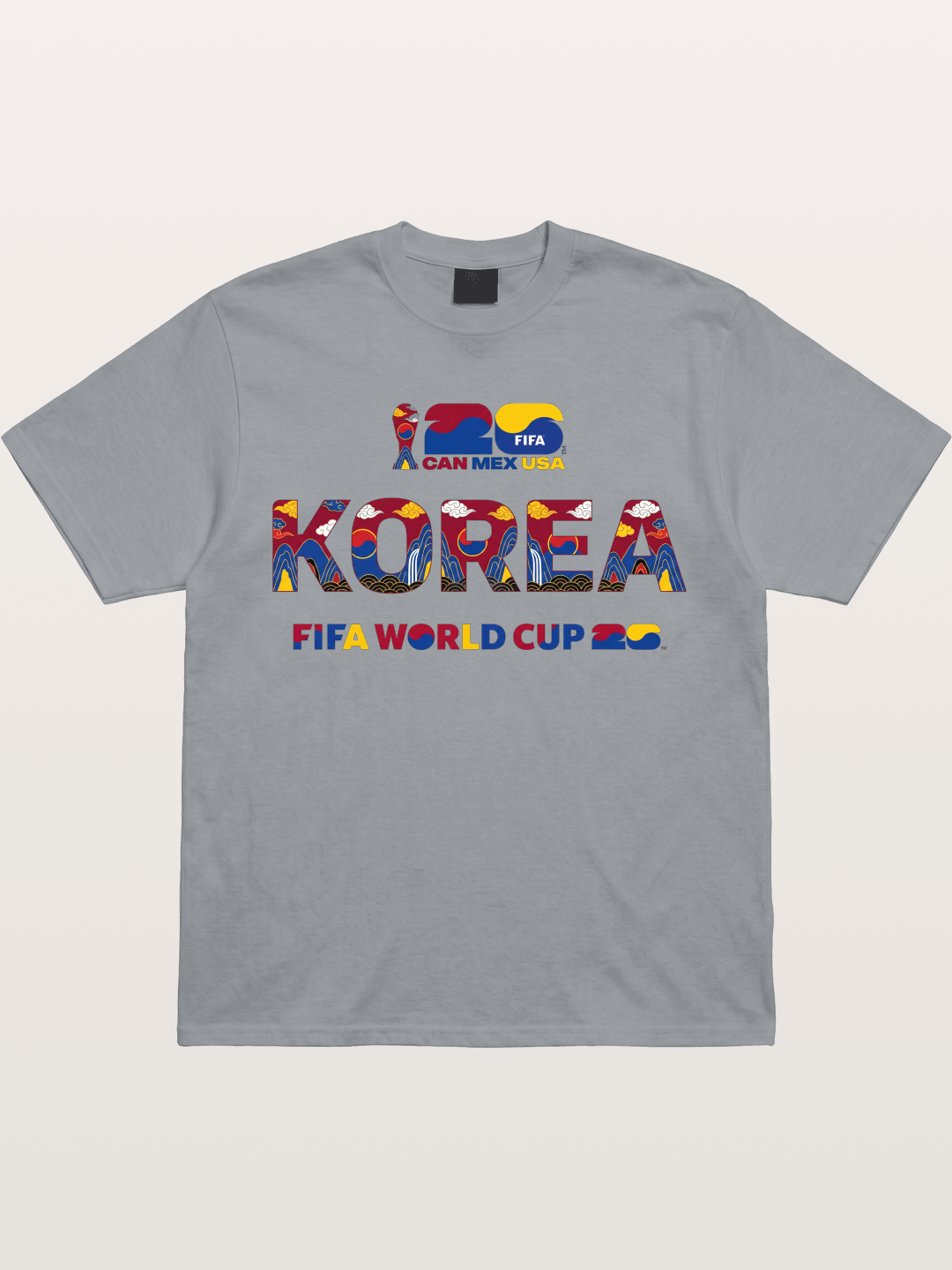 Korea 2026 Folk Ornament Design Gildan T-shirt