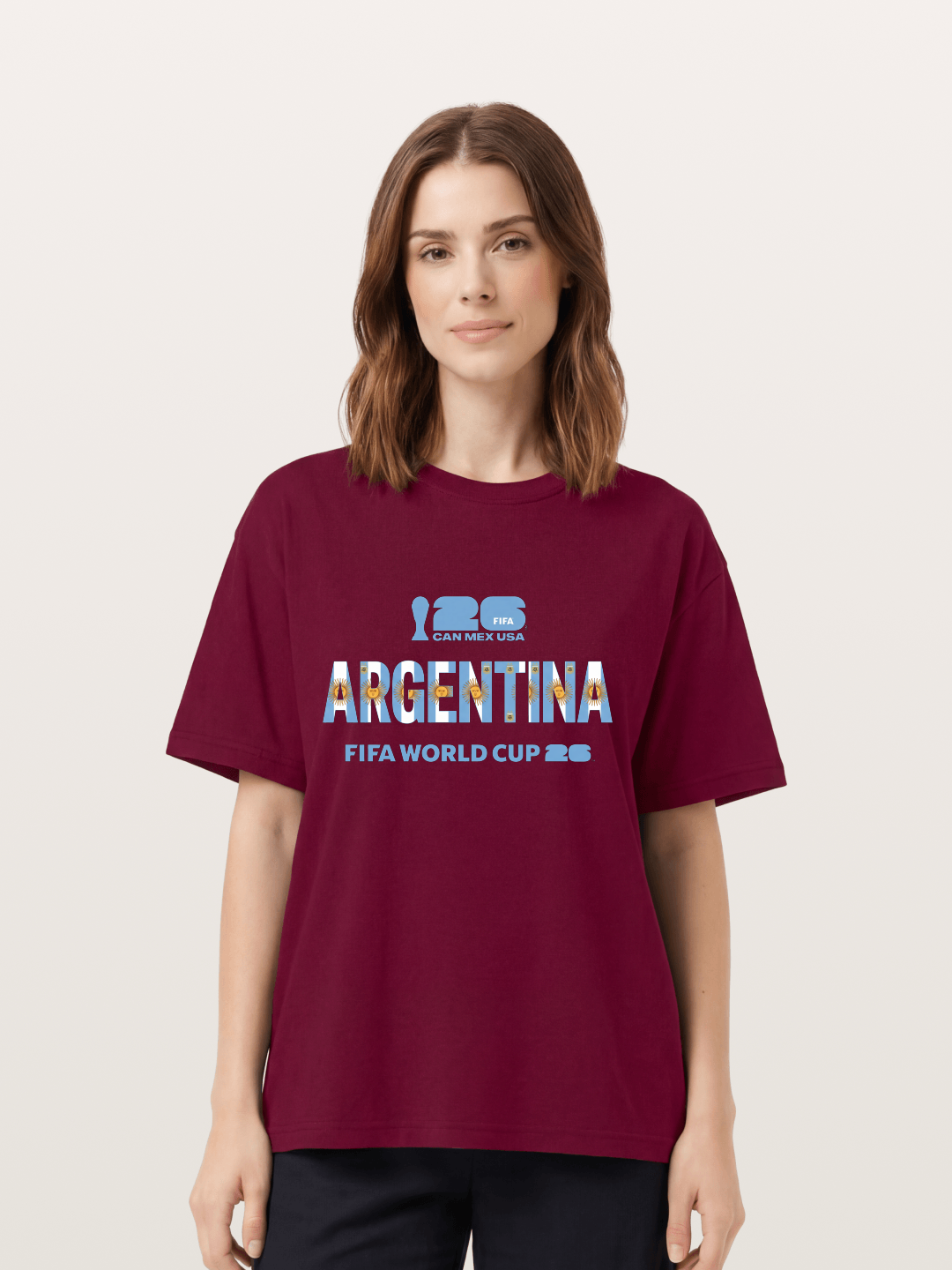 2026 World Cup Argentina Sun Design Gildan T-shirt