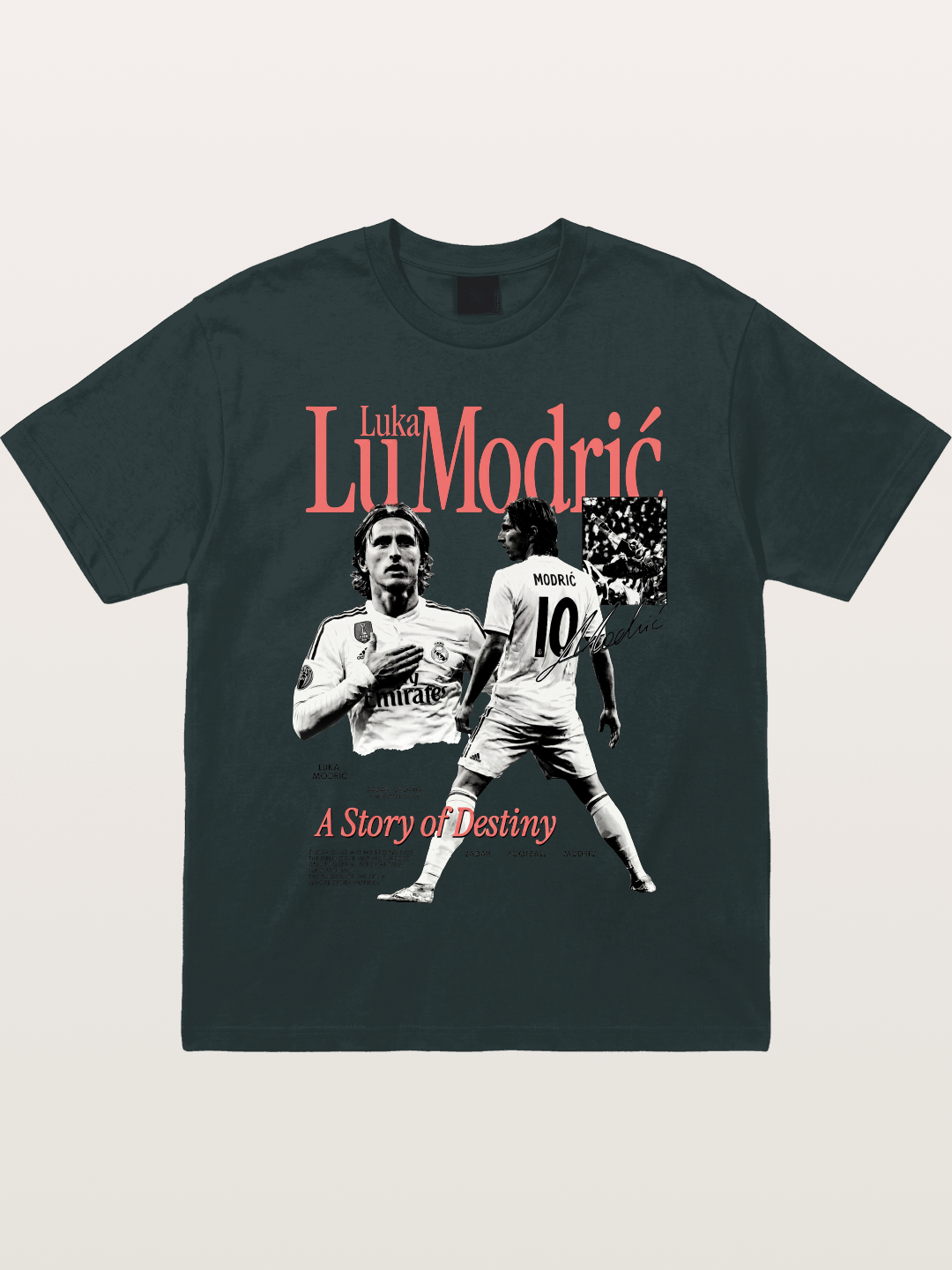 Luka Modric Destiny Story Gildan T-shirt