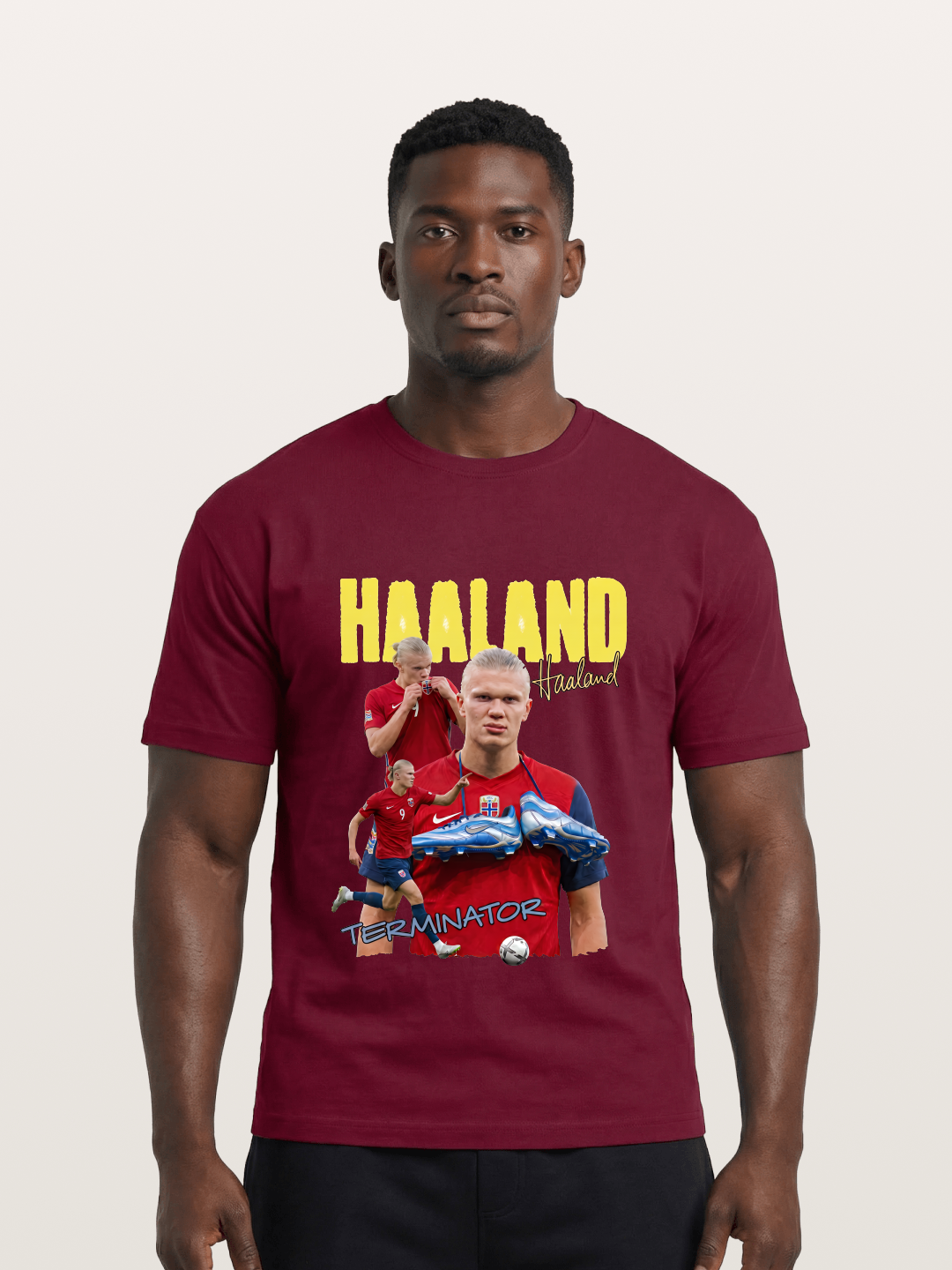 Erling Haaland H9 Poster Gildan T-shirt