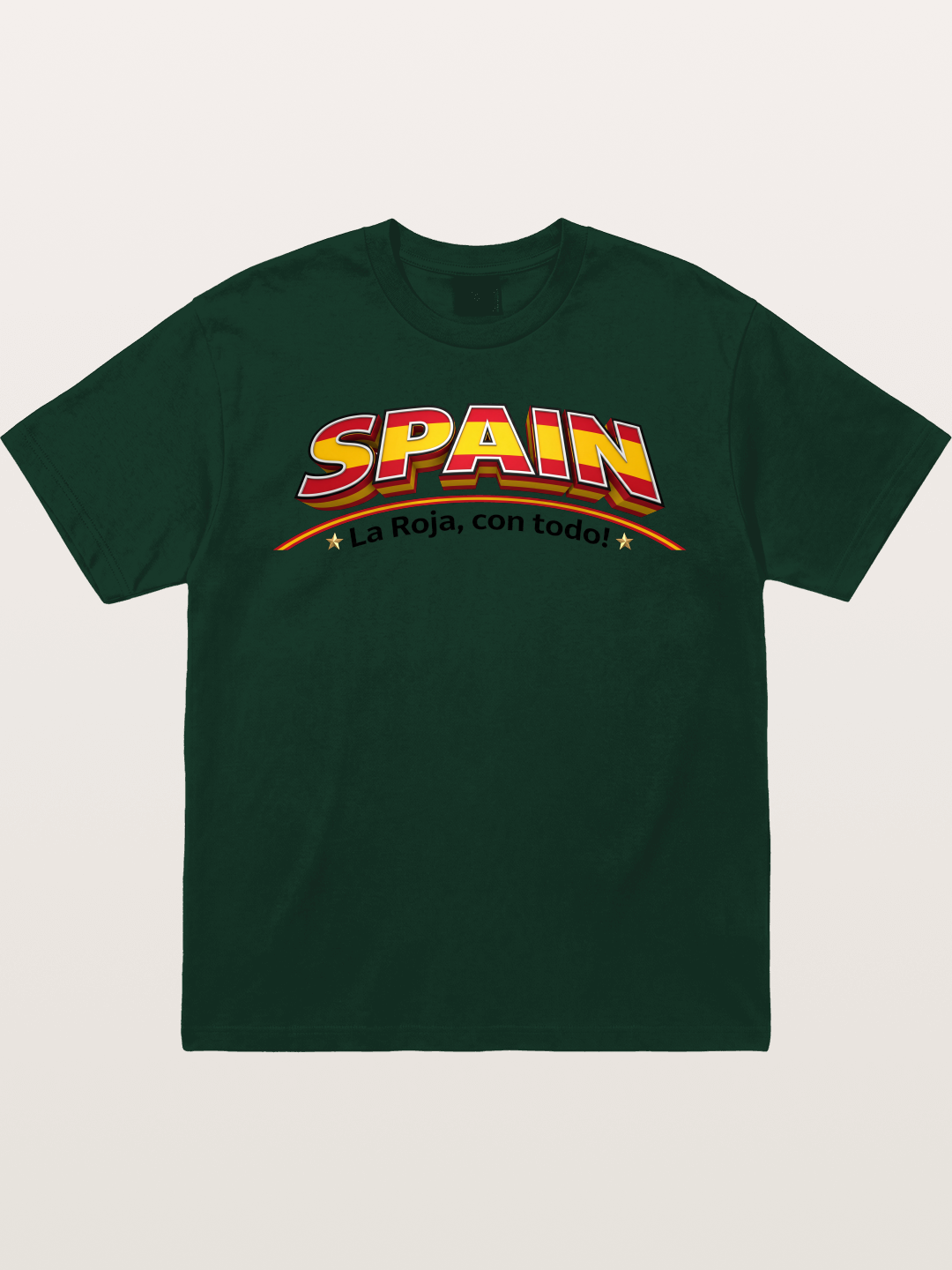 Spain Retro Team Logo WC Gildan T-shirt