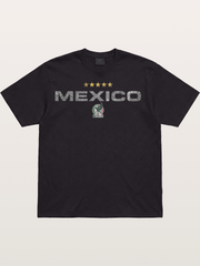 Mexico Football Retro Logo Cotton T-shirt