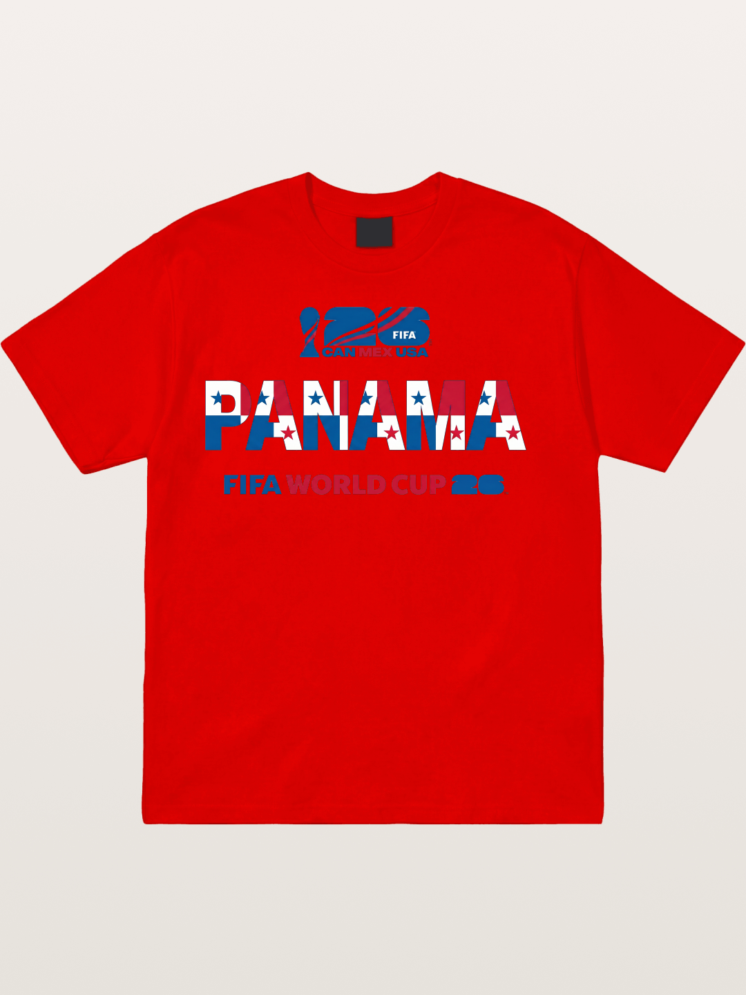 Panama 2026 Flag-Inspired Graphic Cotton T-shirt