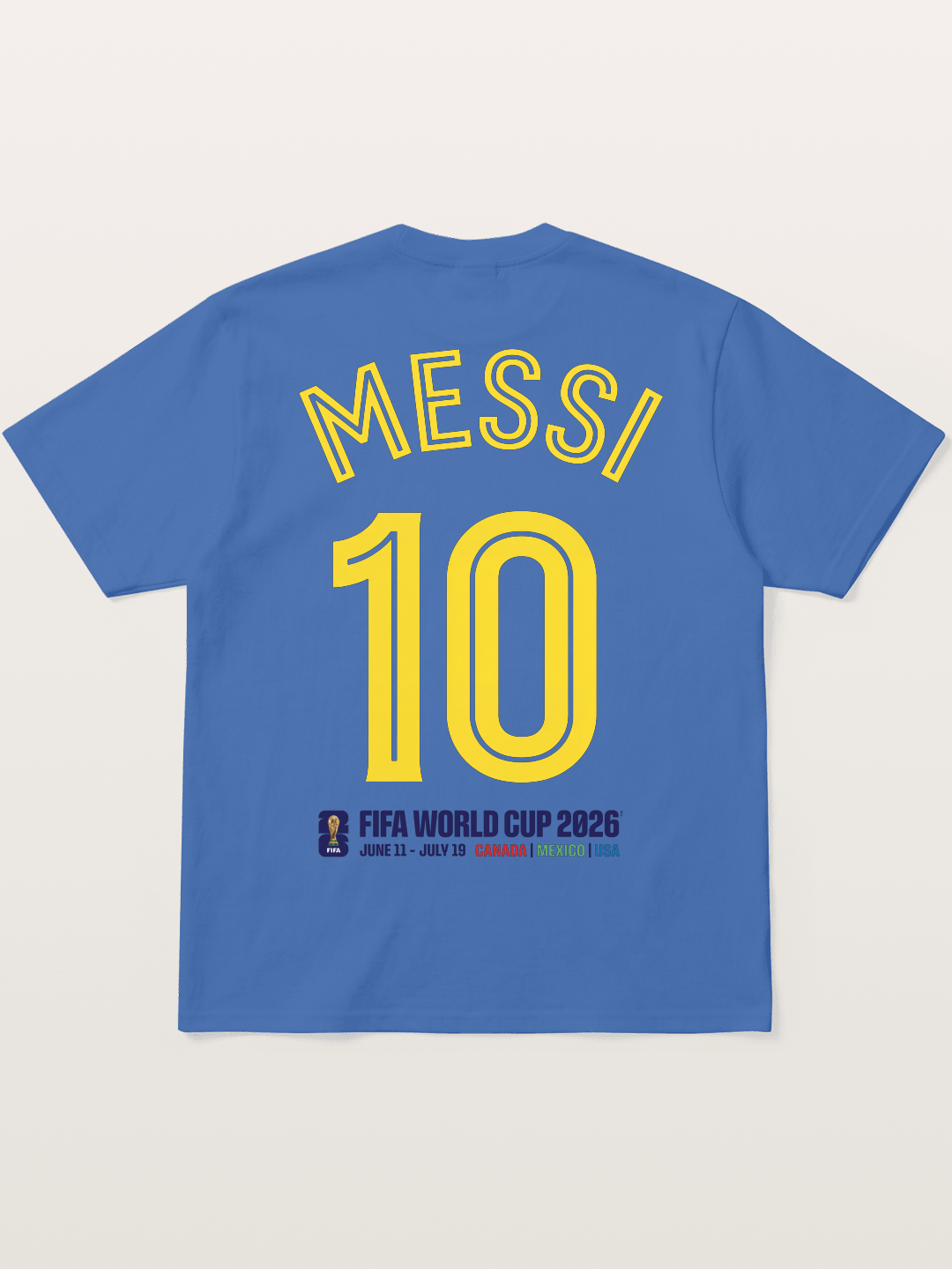 Messi 10 World Cup 2026 Gildan T-shirt