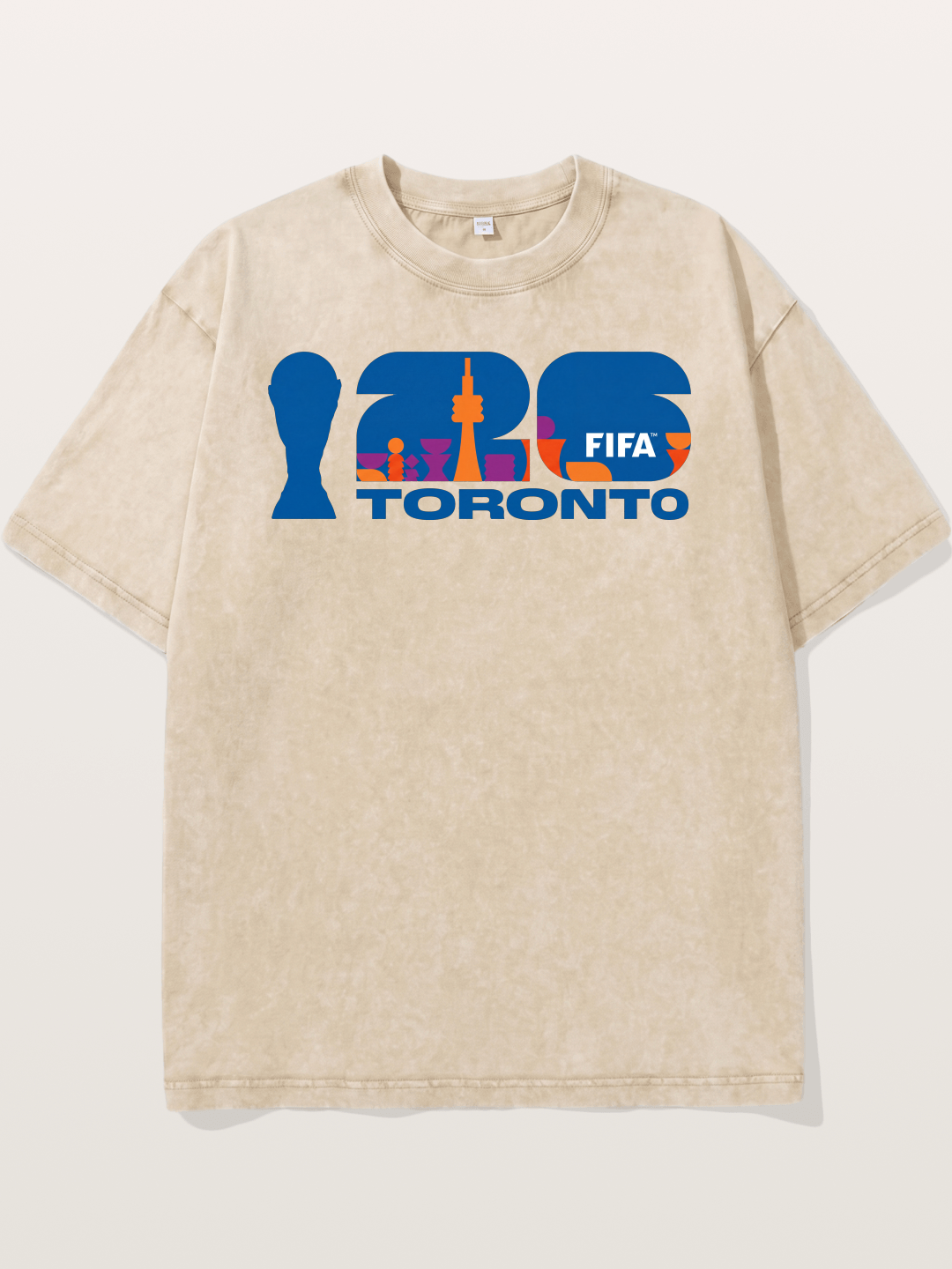Toronto WC 2026 CN Tower Logo Washed T-shirt