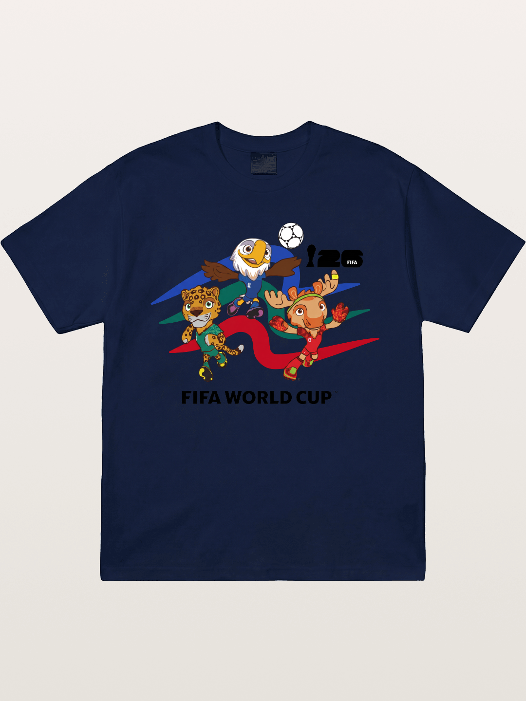 WC 2026 Host City Mascots Trio Gildan T-shirt