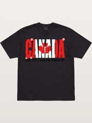 Canada 2026 World Cup Typography Cotton T-shirt