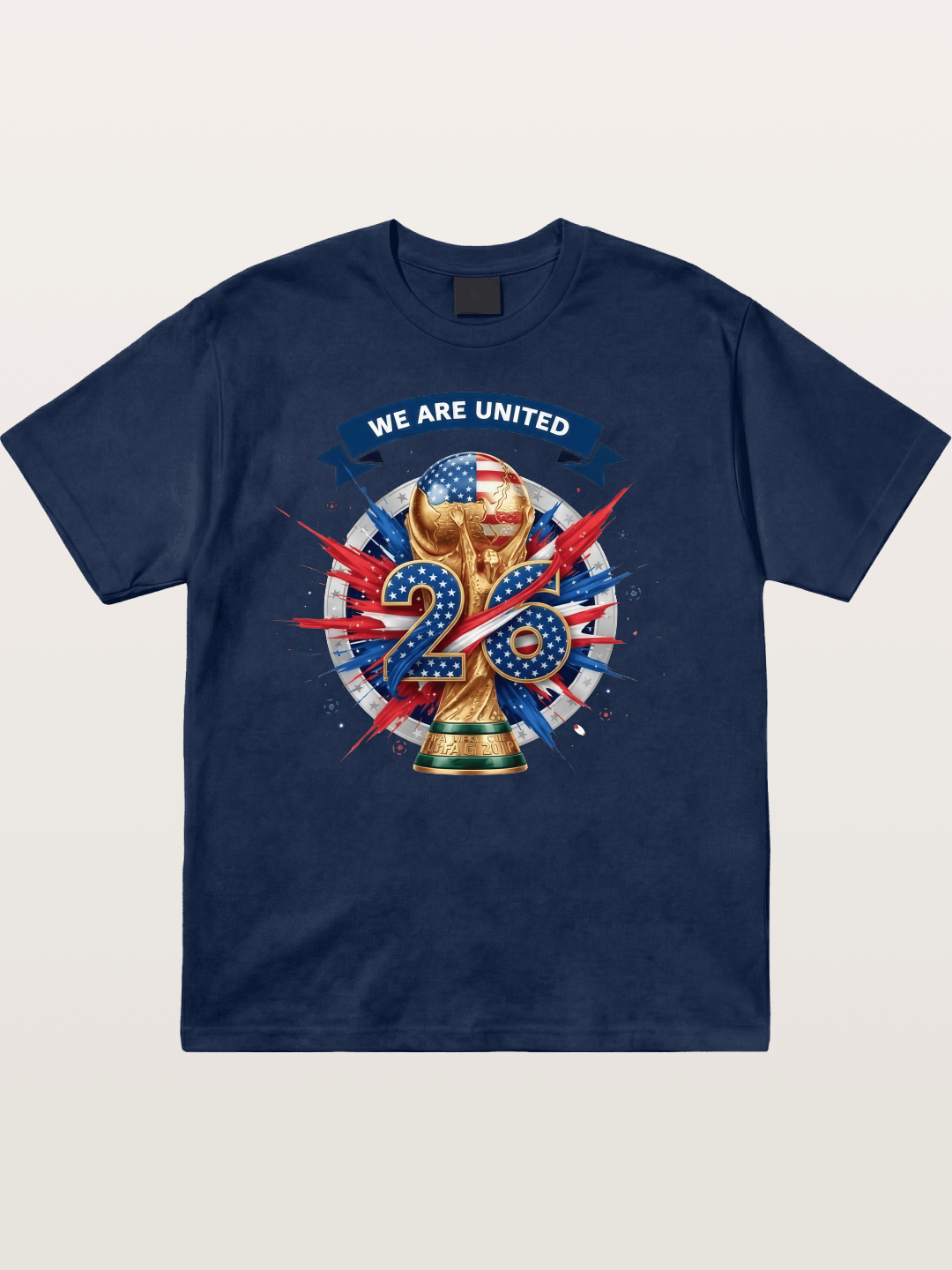 2026 WC We Are United Print Cotton T-shirt