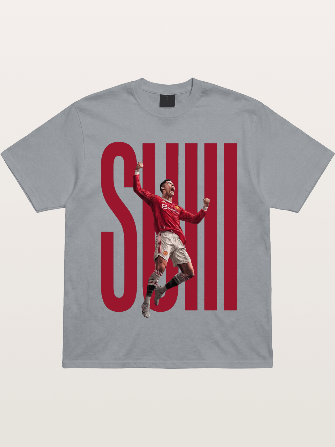 Ronaldo Manchester United Goal Pose Gildan T-shirt