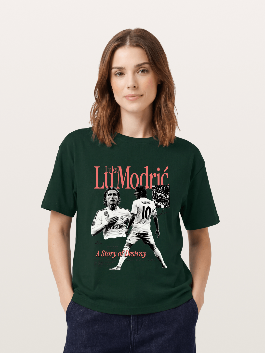 Luka Modric Destiny Story Gildan T-shirt