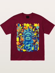 NY NJ WC 2026 Statue of Liberty Art Gildan T-shirt