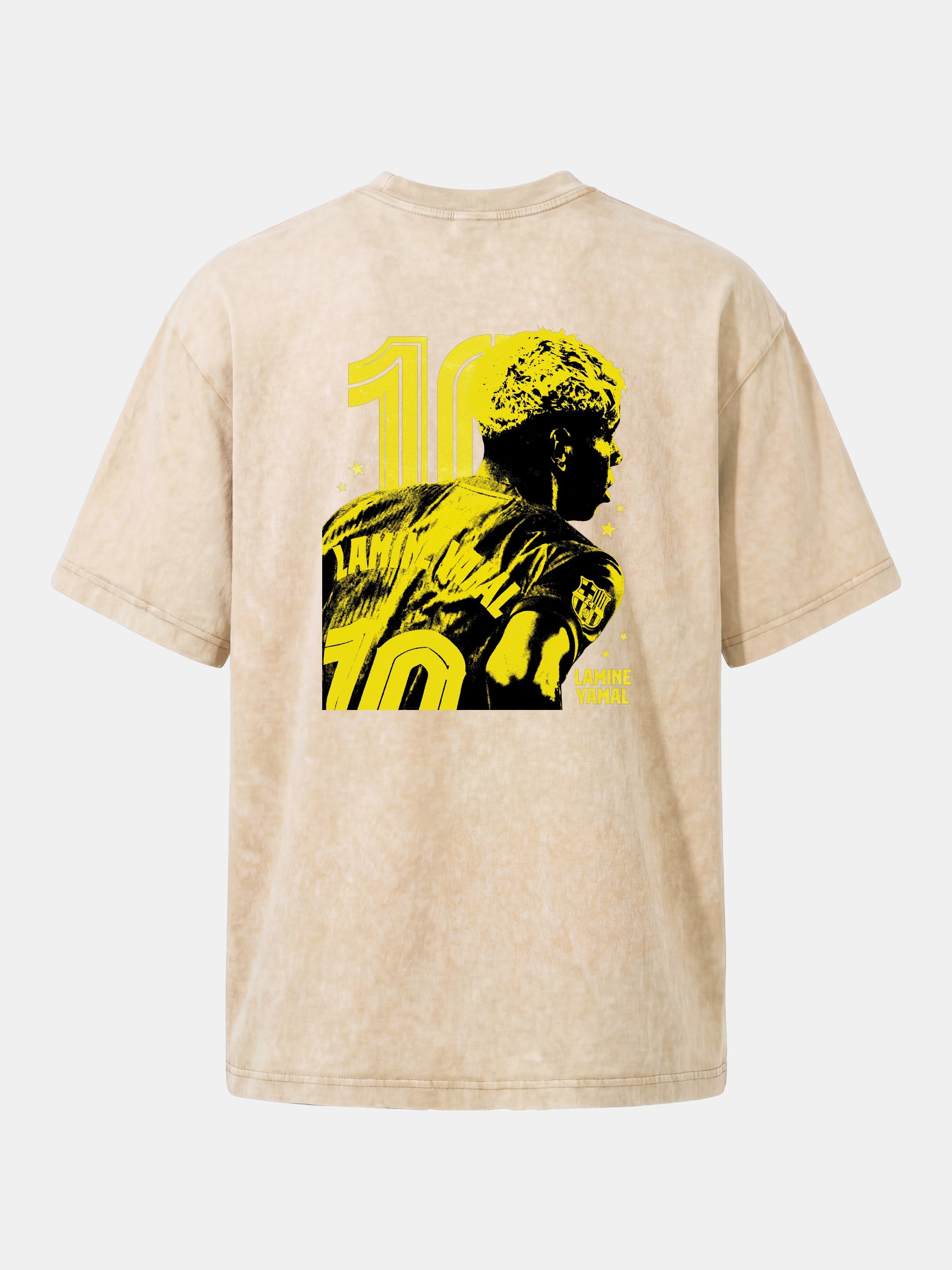 Lamine Yamal 10 Silhouette Washed T-shirt