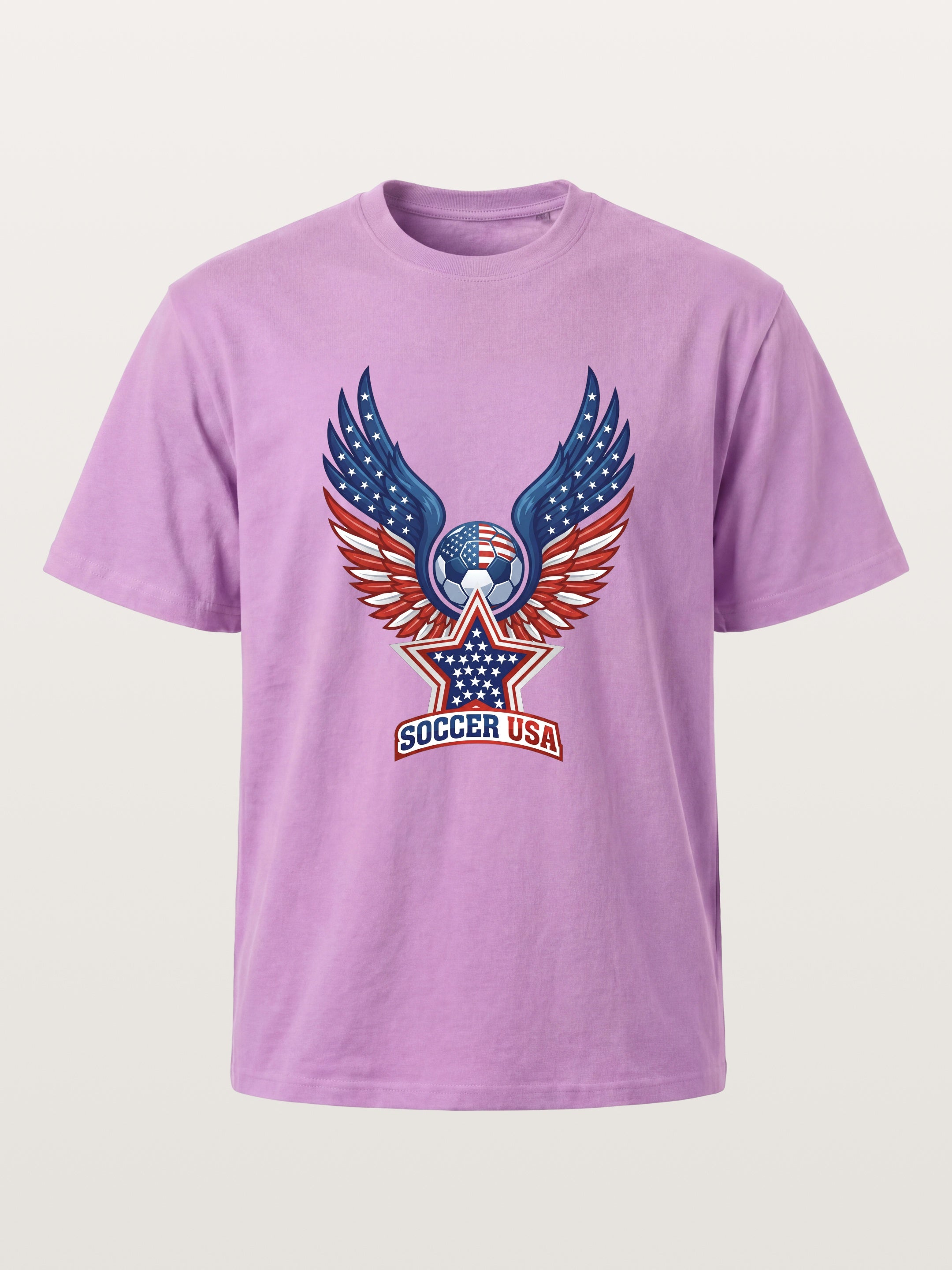 Soccer USA Wings Star Logo Gildan T-shirt