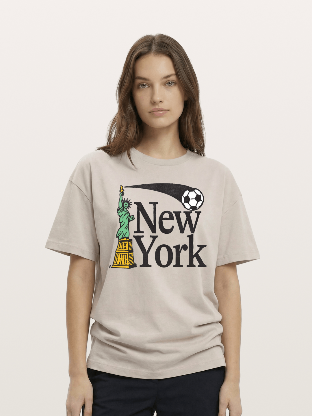 New York 2026 WC Print Cotton T-shirt