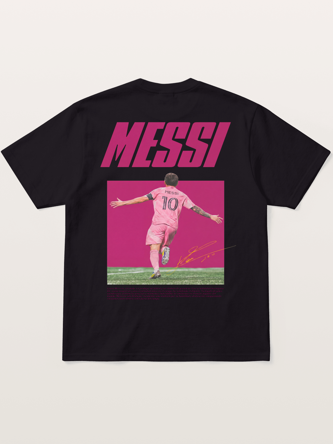 Messi Inter Miami Pink Kit Gildan T-shirt