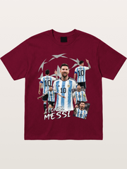 Lionel Messi Career Tribute Gildan T-shirt